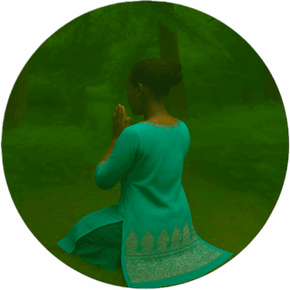 femme en prière demande de grâce - coaching spirituel 1 heure
