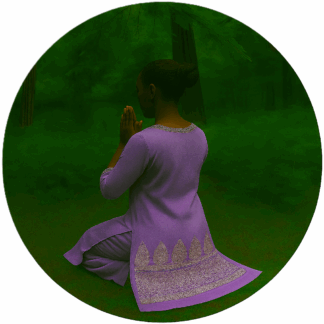 femme en prière demande de grâce - coaching spirituel